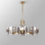 8 - Light Modern Wagon Wheel Chandelier | Bright & Plus.