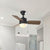 Aiken - Rubbed Bronze 3 Blade Ceiling Fan | Bright & Plus.