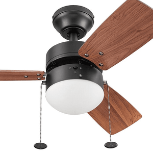 Aiken - Rubbed Bronze 3 Blade Ceiling Fan | Bright & Plus.