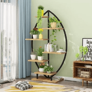 Alessia - Modern Art Deco Planter Display Shelves | Bright & Plus.