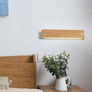 Alessio - Modern Nordic Wooden Wall Lamp | Bright & Plus.