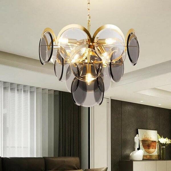 Alma - Creative Decoration Glass Chandelier | Bright & Plus.