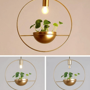 Althea - Modern Nordic Planter Lamp | Bright & Plus.