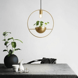 Althea - Modern Nordic Planter Lamp | Bright & Plus.