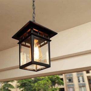 Aluminum Antique Pendant Lamp Outdoor/Indoor