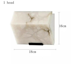 Ancel - Modern LED Marble Wall Sconce