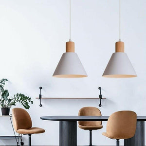 Anders - Nordic Wood Hanging Ceiling Light