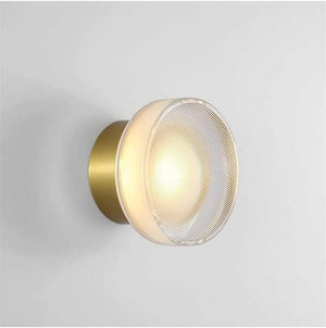 Anke - Creative Glass LED Wall Lamp Simple