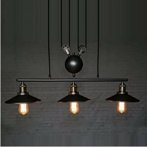 Anouk - Retro Pendant Retractable Chandelier Light Adjustable | Bright & Plus.