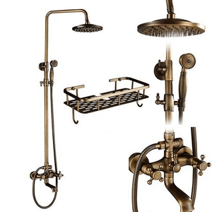 Antique Faux Shower Faucet | Bright & Plus.