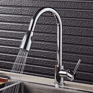 Anton - Retractable Kitchen Faucet | Bright & Plus.