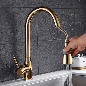 Anton - Retractable Kitchen Faucet | Bright & Plus.