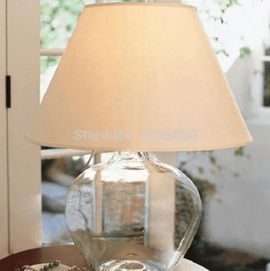 Arabella - Modern Glass Desk Lamp | Bright & Plus.