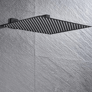 Arlo - Large Luxury Rainfall Shower Head | Bright & Plus.