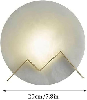 Armin - Modern Copper Marble LED Wall Lamp