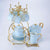 Arti - Luxury Gold Blue Bone China Tea/Coffee | Bright & Plus.