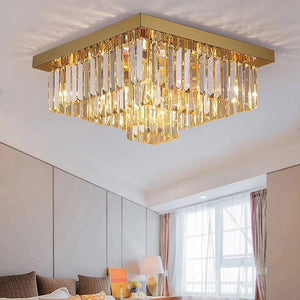 Astra - Modern Square Crystal Chandelier