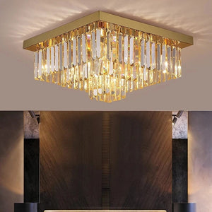 Astra - Modern Square Crystal Chandelier