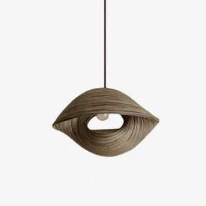 Bamboo Shell Design Suspension Lamp