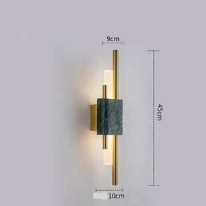 Baris - Wall Lamp Marble LED Wall Design Loft