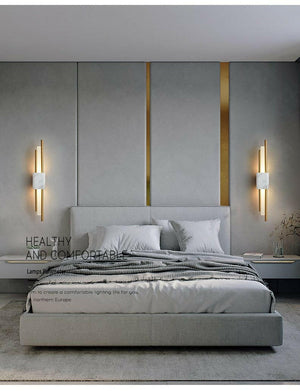 Baris - Wall Lamp Marble LED Wall Design Loft