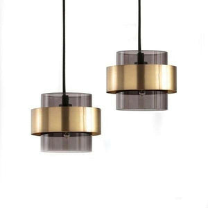 Ben - Minimalist Cylindrical Glass Pendant Light | Bright & Plus.