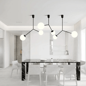 Ben - Minimalist 2 Head Branch Pendant Light | Bright & Plus.