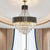 Carlo - Nordic Stainless Steel Circular Chandelier | Bright & Plus.