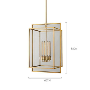 Bent - 4-light Modern Linear Chandelier