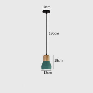 Birgit - Industrial Retro Cement Pendant Light