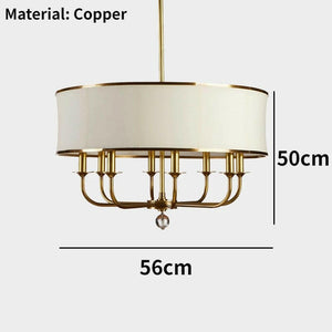 Birgit - Nordic Style Copper Chandelier