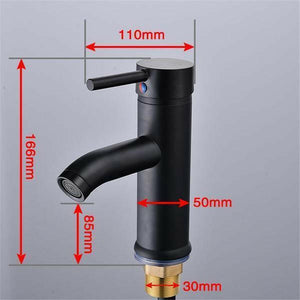 Black Matte Finish Stainless Steel Faucet | Bright & Plus.