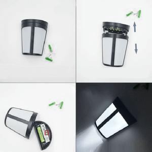 Blanch - Outdoor Waterproof Solar Lamp | Bright & Plus.