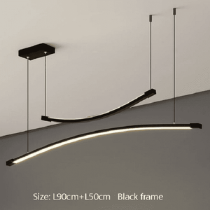 Clique Dual Bar LED Pendant Light | Bright & Plus.