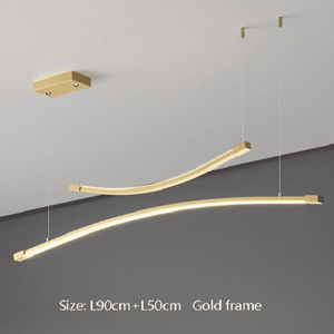 Clique Dual Bar LED Pendant Light | Bright & Plus.