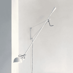 Flos - Minimalist Long Arm Wall Lamp with Socket