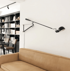 Flos - Minimalist Long Arm Wall Lamp with Socket