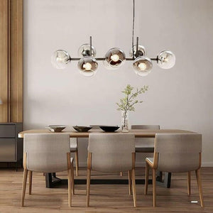 Glass Modern LED Ceiling Light Globe Chandelier Lighting Fixtures Creative Pendant Light