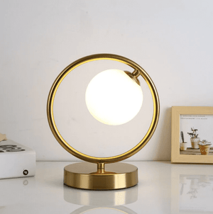 Golden Glow Desk Lamp