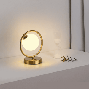 Golden Glow Desk Lamp