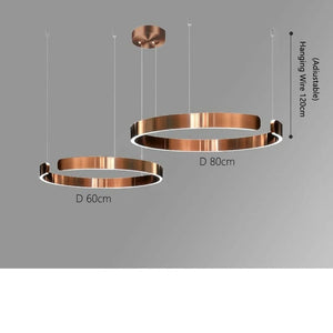 Gtoz - Chandelier Ring LED Modern Minimalist