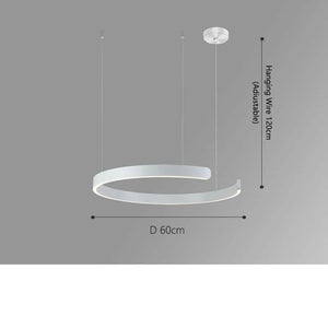 Gtoz - Chandelier Ring LED Modern Minimalist