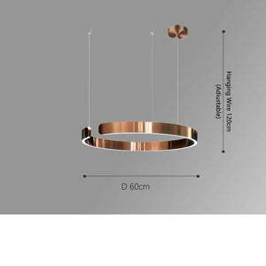 Gtoz - Chandelier Ring LED Modern Minimalist