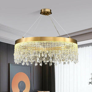 Liv - Nordic Chandelier Circle LED Gold