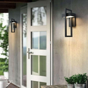 Mcphil - Black Stainless Steel Outdoor Wall Light