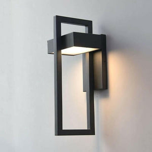 Mcphil - Black Stainless Steel Outdoor Wall Light