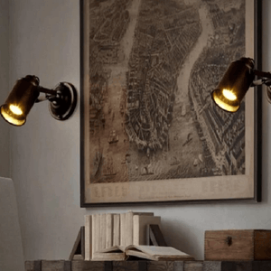 Tuntt - Modern Industrial Adjustable Wall Lamp | Bright & Plus.