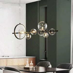 Alice -  Nordic Black LED Chandelier Light | Bright & Plus.