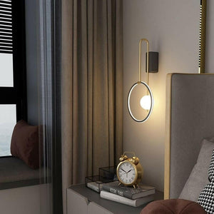 Nordic Glow - Modern LED Wall Sconce for Bedside, Living Room, and Staircase Lighting