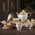 Seoul Luxury Gold Bone China Tea/Coffee Set | Bright & Plus.